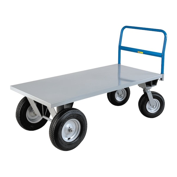 High-Deck Platform Trucks, 2500 lb, 30" x 60" Deck, 21" Deck Height